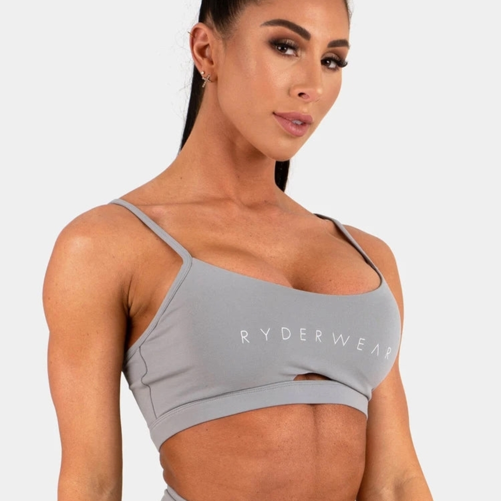 Ryderwear Light Gray Sports Bra